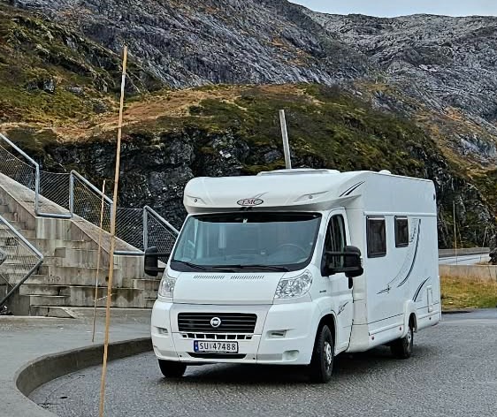 LMC Liberty Wohnmobil - Skogsvåg, Norwegen