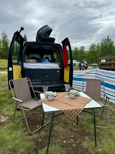 VW Caddy Maxi Campingbus - Tromsø, Norwegen