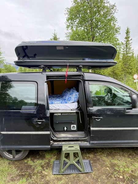 VW Caddy Maxi Campingbus - Tromsø, Norwegen