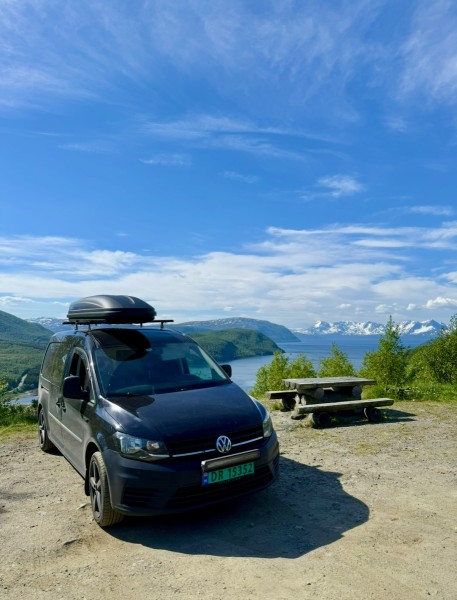VW Caddy Maxi Campingbus - Tromsø, Norwegen