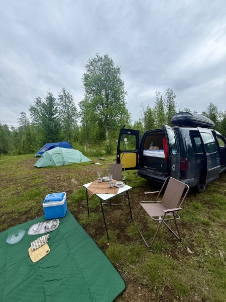 VW Caddy Maxi Campingbus - Tromsø, Norwegen