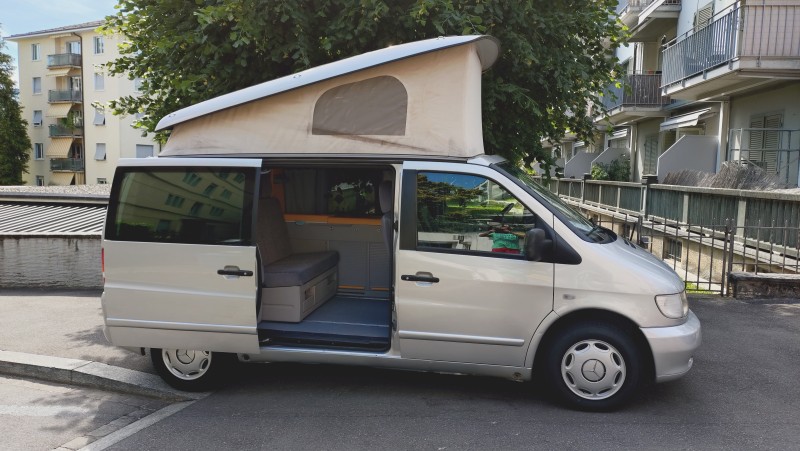 Mercedes Vito Marco Polo Westfalia Retkeilyauto - Lausanne, Sveitsi