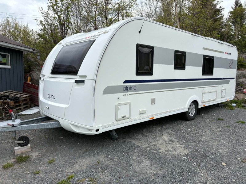 Adria Alpina Campingvogn - Laukvik, Norge