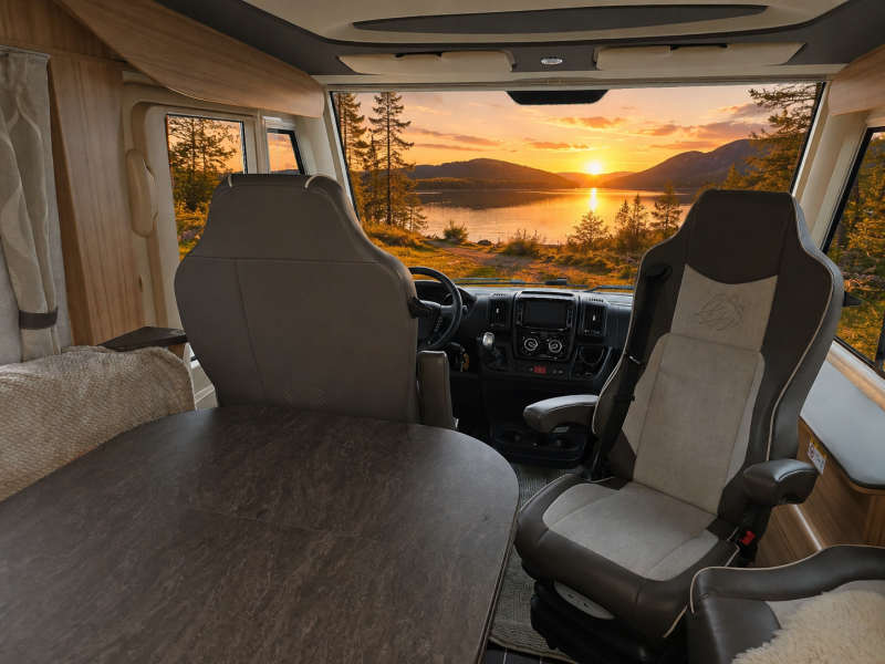   Wohnmobil - Brekkestø, Norwegen