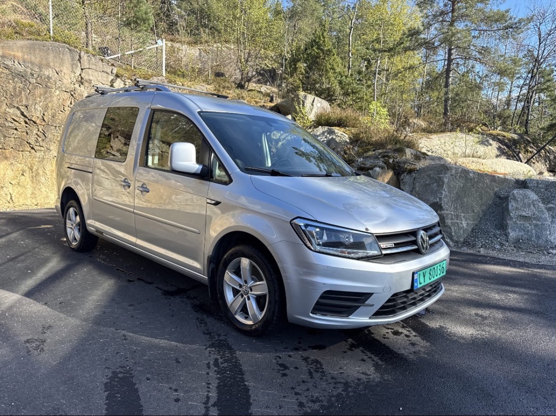 VW Caddy Maxi Campingbus - Fagerstrand, Norwegen
