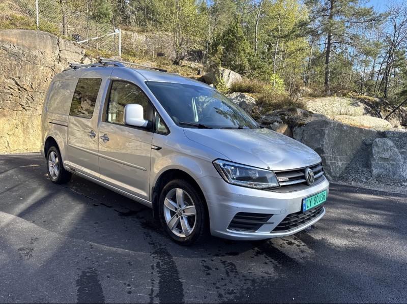 VW Caddy Maxi Campingbus - Fagerstrand, Norwegen