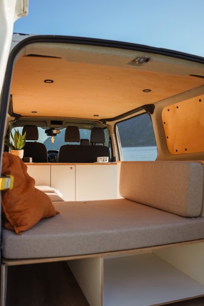 Ford Tansit custom Campingbus - Svolvær, Norwegen