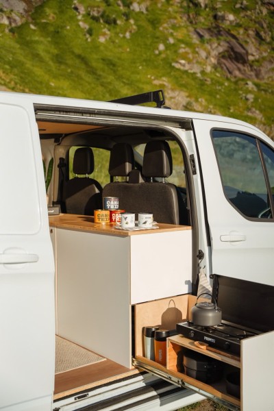Ford Tansit custom Campingbus - Svolvær, Norwegen
