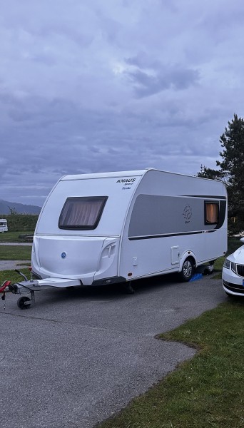 Knaus 420 QD Wohnwagen - Tjodalyng, Norwegen