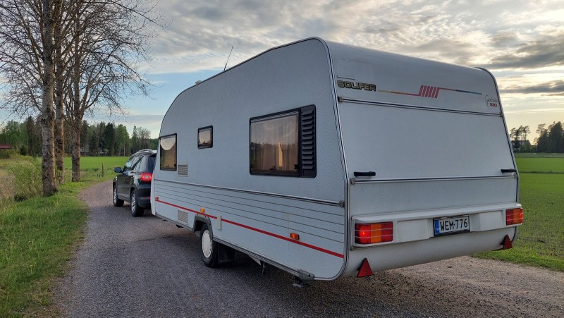 Solifer Goldie 530 Matkailuvaunu - Porvoo, Suomi