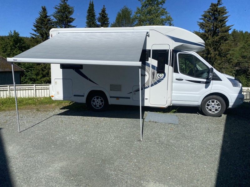 Ford Chausson Flash 637 Wohnmobil - Trondheim, Norwegen