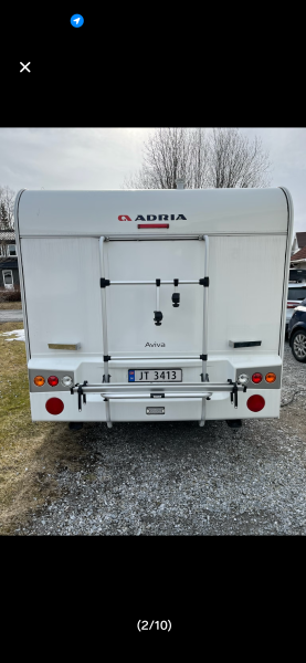 Adria Aviva Wohnwagen - Sortland, Norwegen