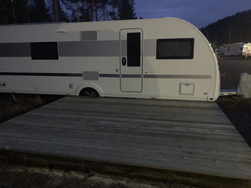 Adria 663uk alpina Wohnwagen - Bro, Schweden