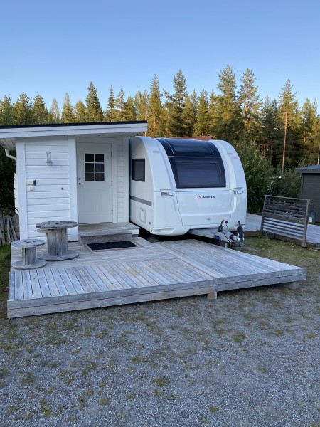 Adria 663uk alpina Wohnwagen - Bro, Schweden