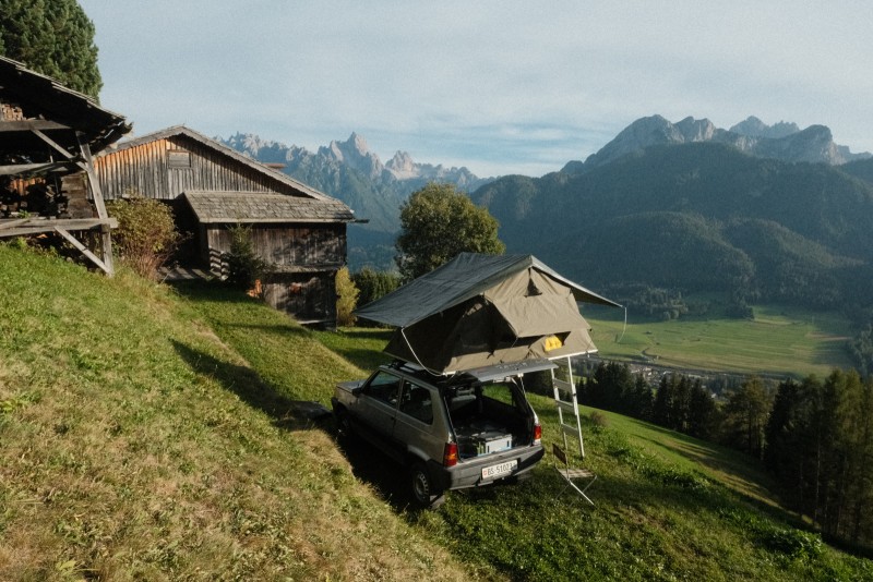 Fiat Panda Campervan - Basel, Schweiz