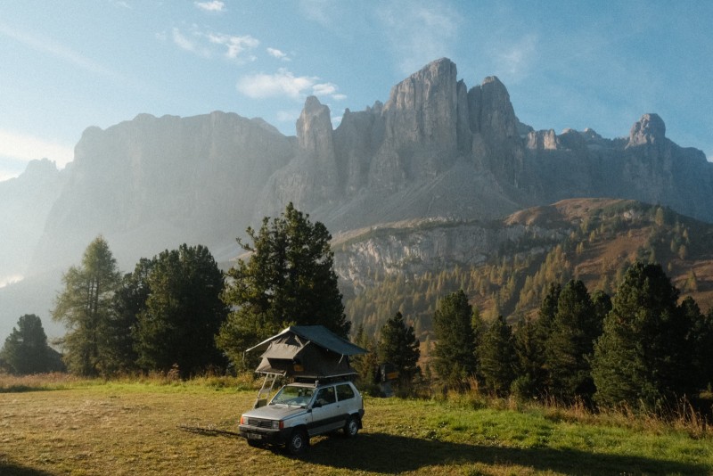 Fiat Panda Campervan - Basel, Schweiz