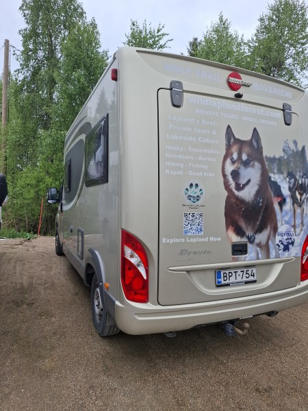   Wohnmobil - Rovaniemi, Finnland