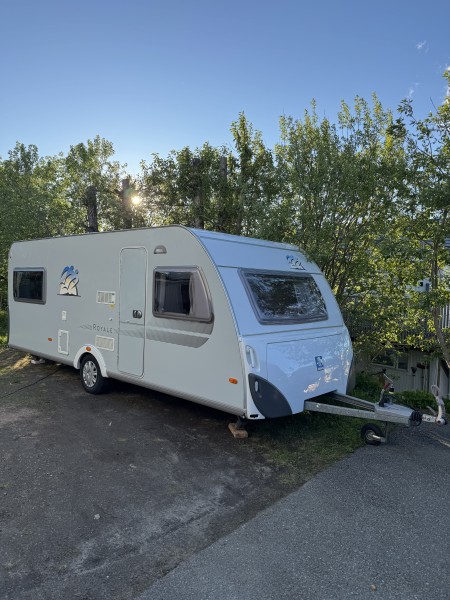 Knaus Royale Wohnwagen - Tverlandet, Norwegen