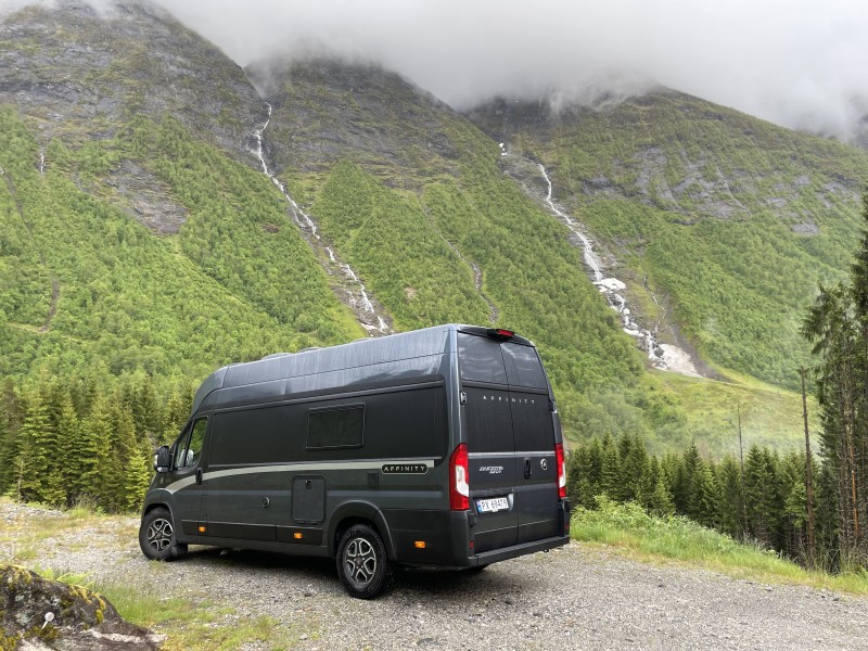 Fiat Affinity duo Campingbus - Mandal, Norwegen