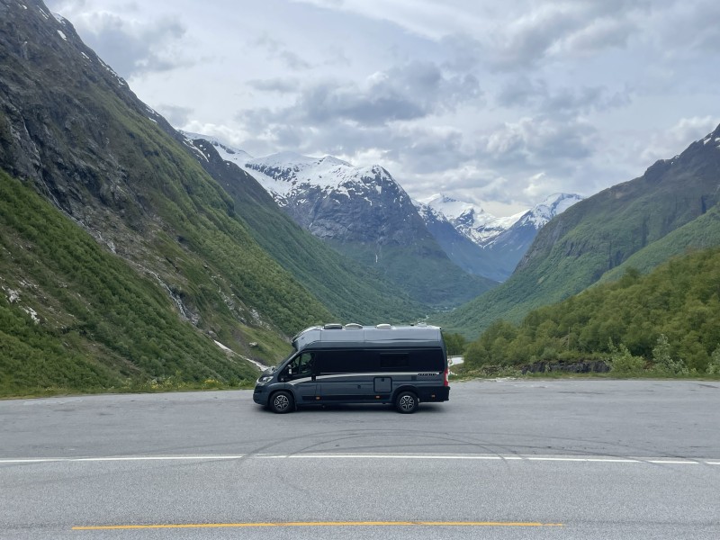 Fiat Affinity duo Campingbus - Mandal, Norwegen