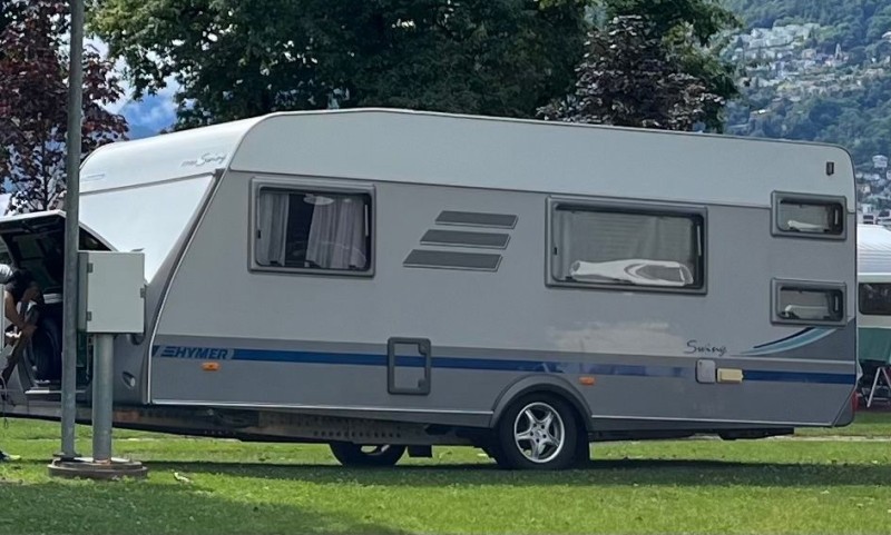 Eriba 525 Caravan - Grabs, Switzerland