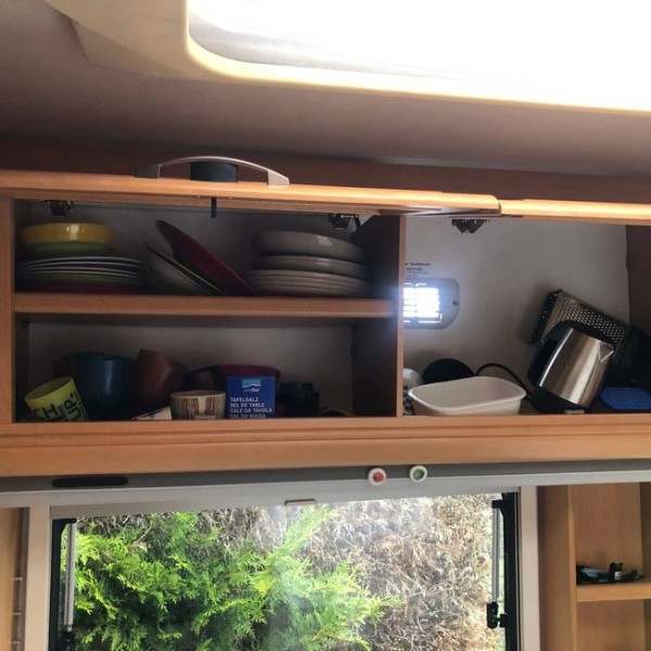 Eriba 525 Wohnwagen - Grabs, Schweiz