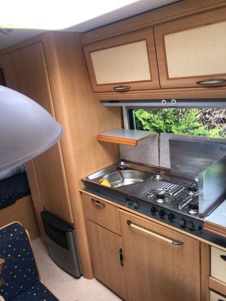Eriba 525 Caravan - Grabs, Switzerland