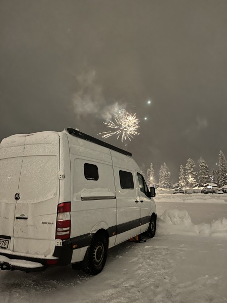 Mercedes 316 Campingbus - Falkenberg, Schweden