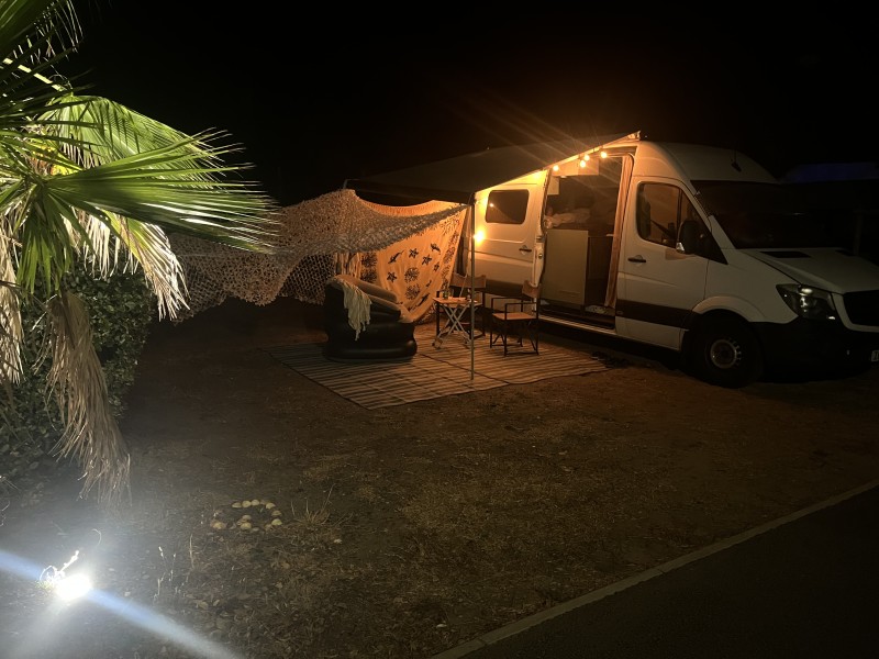 Mercedes 316 Campingbus - Falkenberg, Schweden