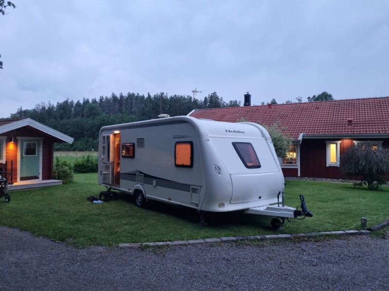 Hobby Kmfe 560 deluxe Husvagn - Linköping, Sverige