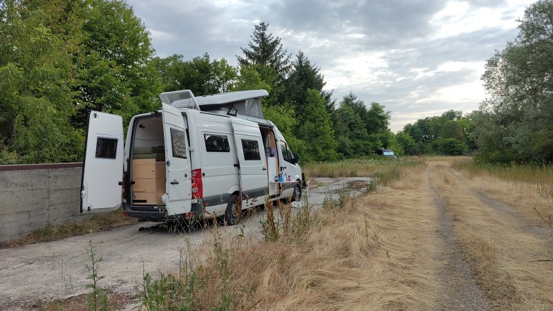   Campingbus - Neckargemünd, Deutschland