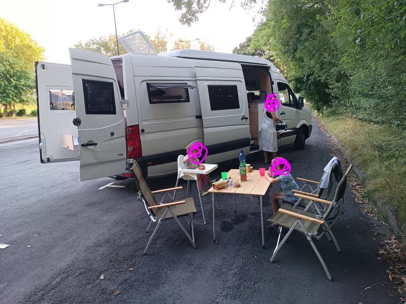   Campingbus - Neckargemünd, Deutschland