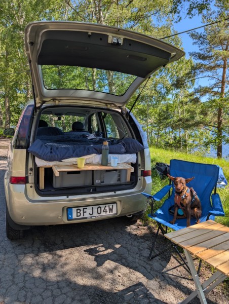 Opel MERIVA-A Campingbus - Göteborg, Schweden