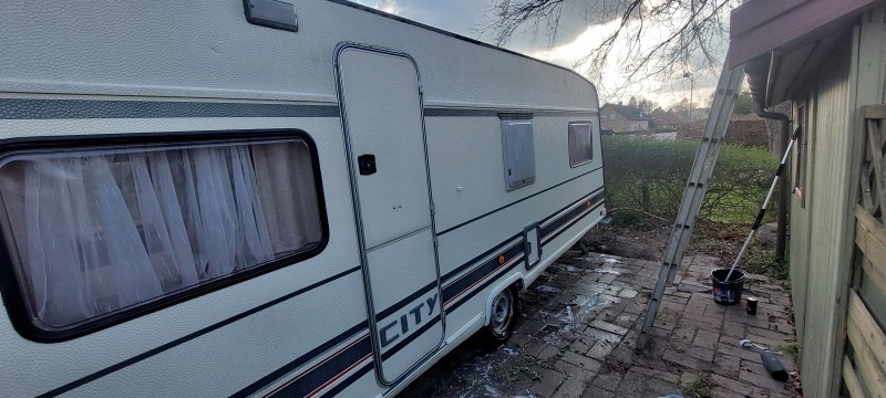   Wohnwagen - Hvalsø, Dänemark