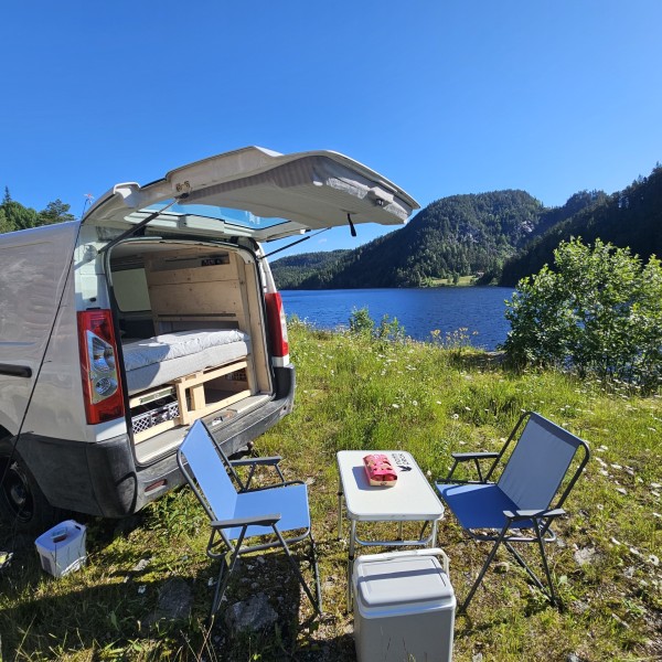  Campingbus - Lyngdal, Norwegen