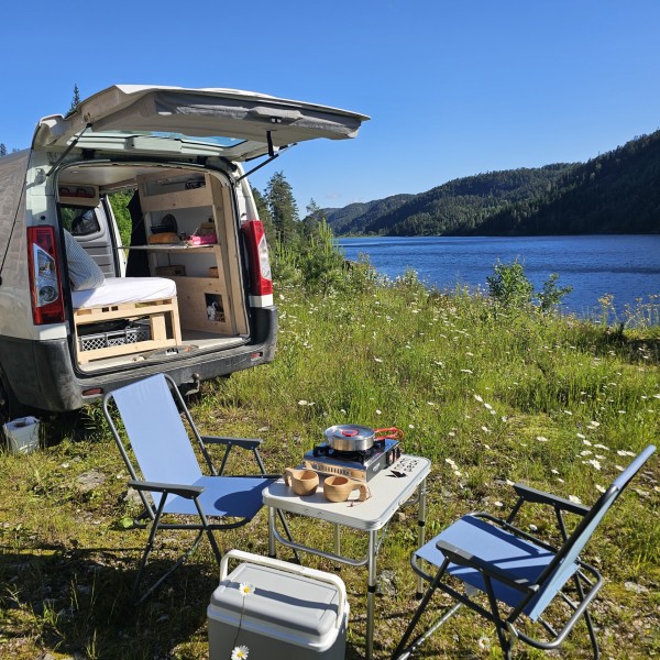   Campingbus - Lyngdal, Norwegen