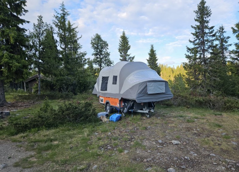 Opus Folding Camper Caravan - Tiller, Norway