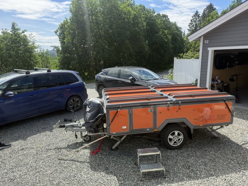 Opus Folding Camper Caravan - Tiller, Norway
