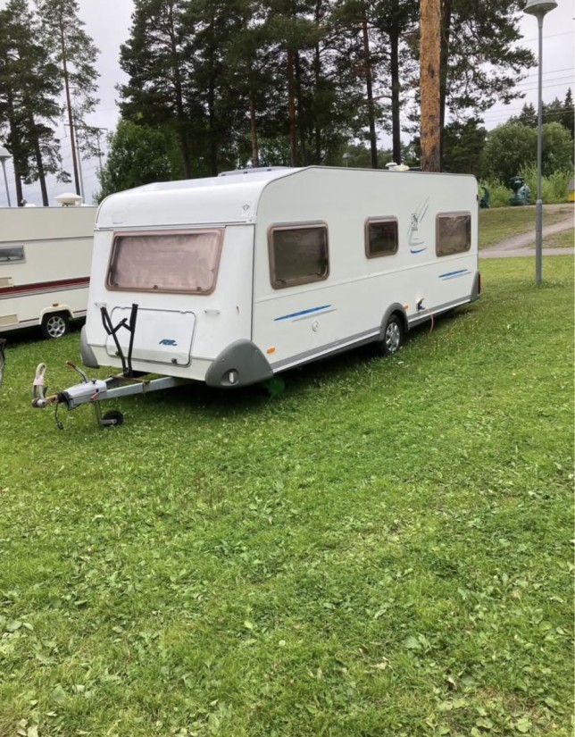 Wohnwagen - Naustbukta, Norwegen