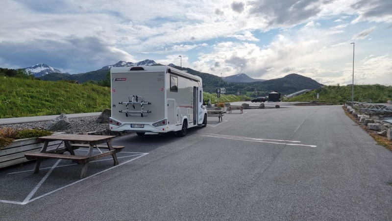   Wohnmobil - Ulsteinvik, Norwegen
