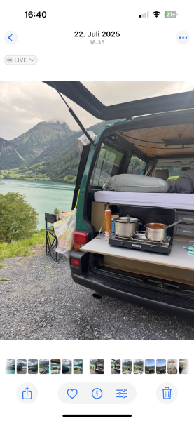   Campingbus - Liestal, Schweiz