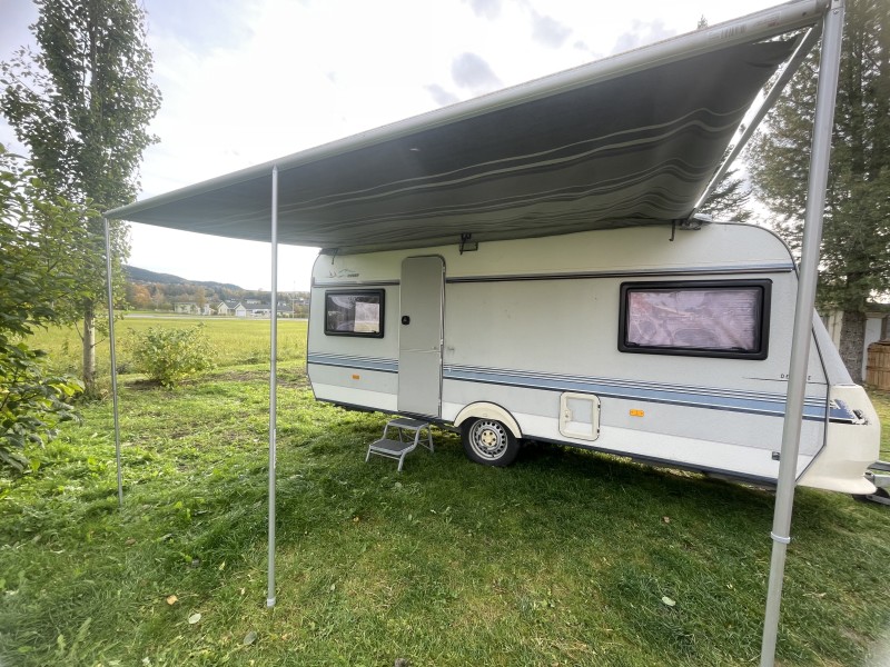 Hobby Deluxe Wohnwagen - Mosjøen, Norwegen