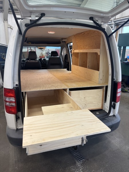 VW Volkswagen Caddy Maxi Campingbus - Åndalsnes, Norwegen