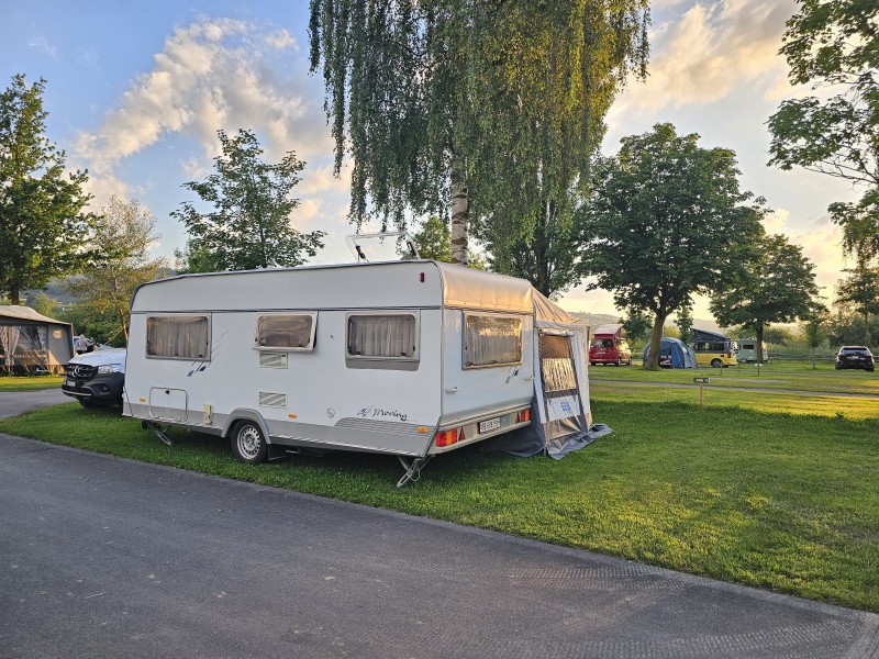 Wohnwagen - Spiez, Schweiz