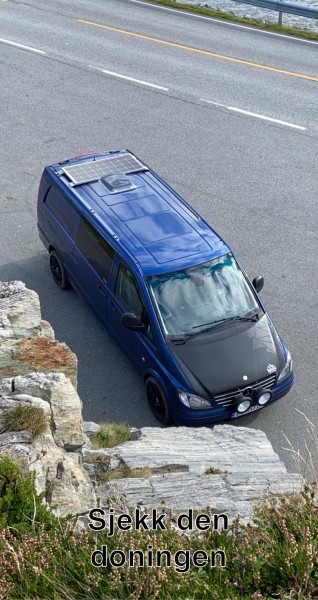 Mercedes Vito Campingbus - Vestland, Norwegen
