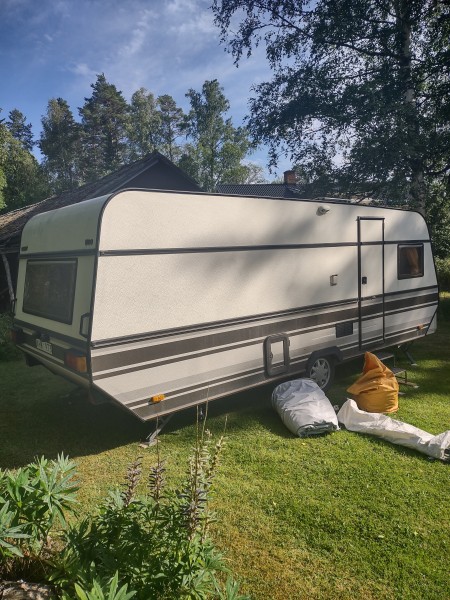 Cabby 580 Wohnwagen - Idkerberget, Schweden