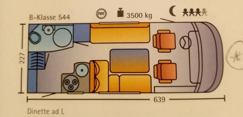 Hymer Hymer B 544 Wohnmobil - Stenungsund, Schweden