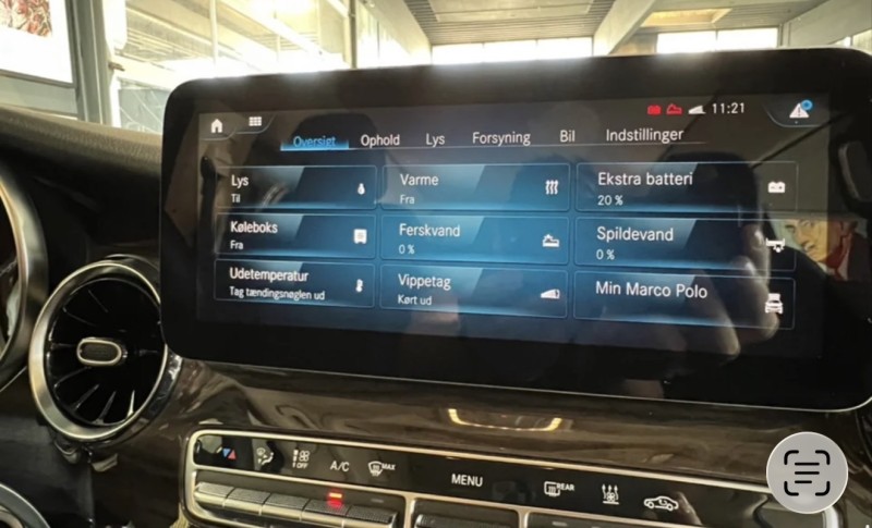 Mercedes Marco Polo Matkailuvaunu - Ry, Tanska