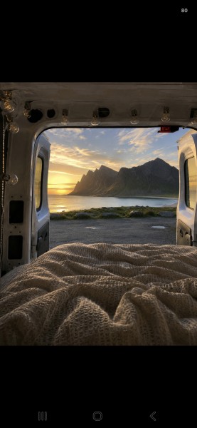 Opel Vivaro Campingbus - Tromsø, Norwegen