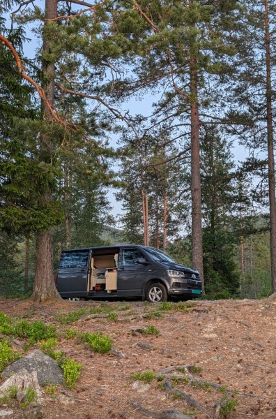 VW T6 Campingbus - Fetsund, Norwegen